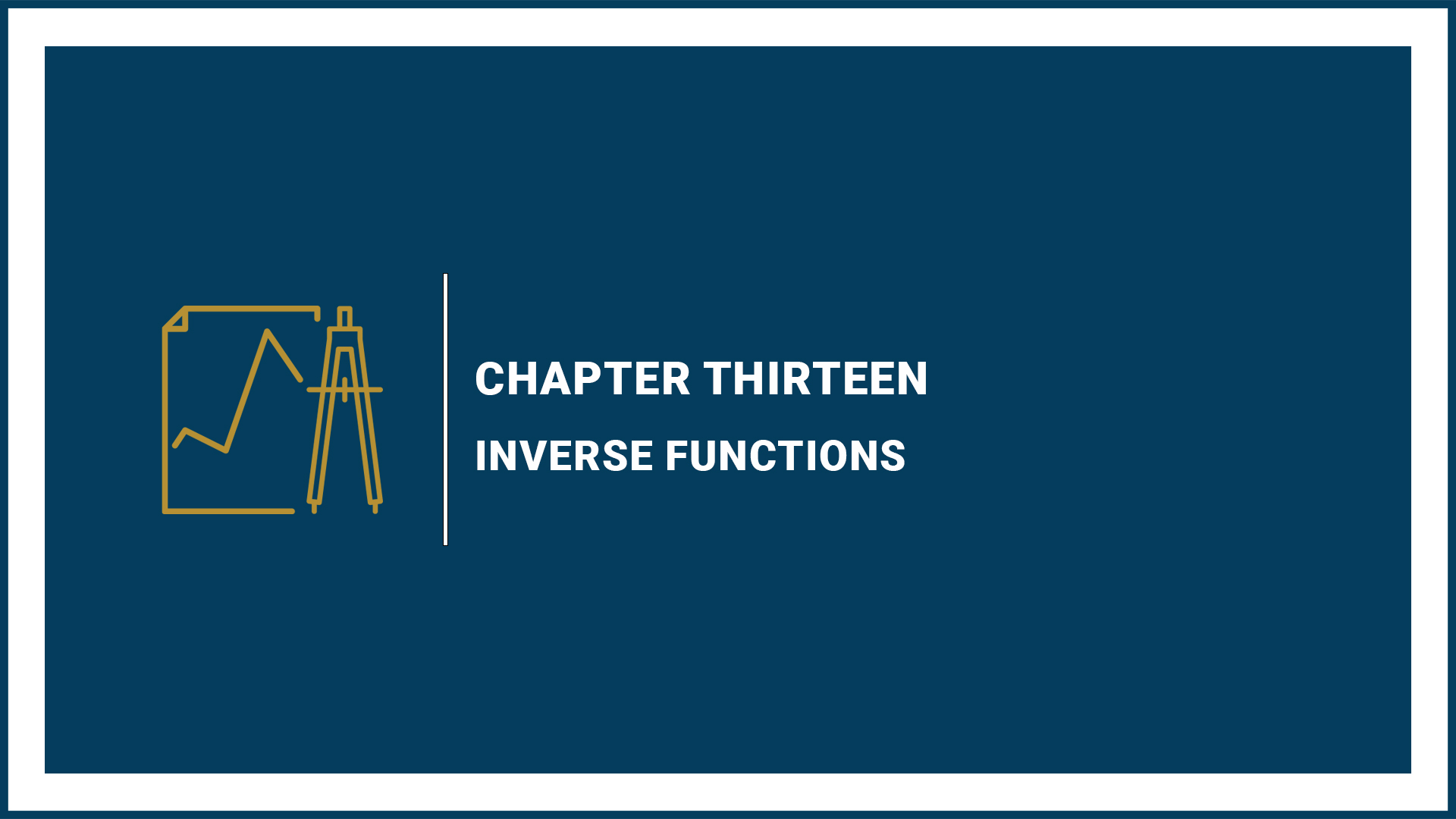 Inverse Functions (Suspended)